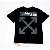 Off White T Shirt Cloud Arrow Short Sleeve Printed Summer Men'S And Women'S Round Neck Tshirt Owt