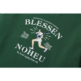 Crew Neck Sweatshirts for Men Men's Clothing Autumn Letters Printed Crew Neck Sweatshirt Men's Casual Long Sleeve