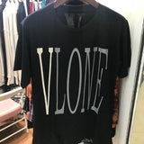 Vlone Reflective Printing Popular Short Sleeve