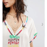 Beth Dutton Bohemian Dress Winter Autumn Maxi Dresses Embroidered Midi Dress