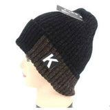 Red Beanie Hat Winter Hat Men's Knitted Hat Warm Pullover Cap