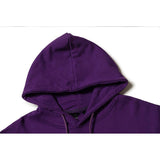 Vlone Hoodie Life Sweater Hip Hop Loose Men'S And Women'S Purple Hoodie