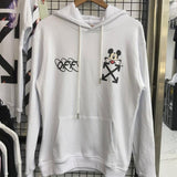 Off White Off Ow White Hooded Sweater Men And Women Couple Terry Thin Bottoming Shirt Coat Owt
