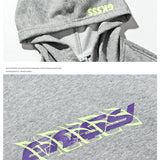 Men's Graphic Hoodies Autumn Hooded Sweater Long-Sleeved Coat for Men