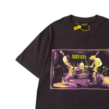 Nirvana T Shirt Vintage' 90 Nirvana Band Vintage Vintage Splash Ink Vtg