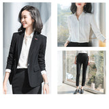Interview Suit Women Suit Female Fall Winter Fashion Tooling