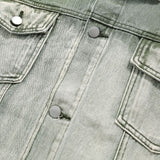 Men Denim Jackets Spring and Autumn Denim Jacket Men and Women Loose Jacket