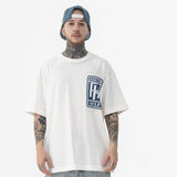 Askyurself T Shirt Retro Heavy Distressed Logo Pattern