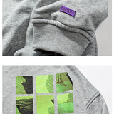 Men's Graphic Hoodies Autumn Hooded Sweater Long-Sleeved Coat for Men