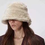 Winter Hats Warm Plush Hat Winter Bucket Hat