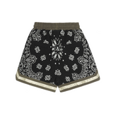 Askyurself Pant Loose Drawstring Shorts Cropped Pants