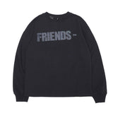 Vlone Sweatshirt Big V Printed Men'S And Women'S Loose Casual Long Sleeves Tshirt Autumn