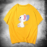 Tom And Jerry T Shirt Cat And Mouse Print Loose