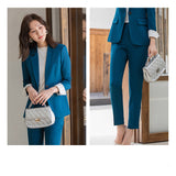 Interview Suit Women Autumn Women's Long Sleeve Two-Piece Set