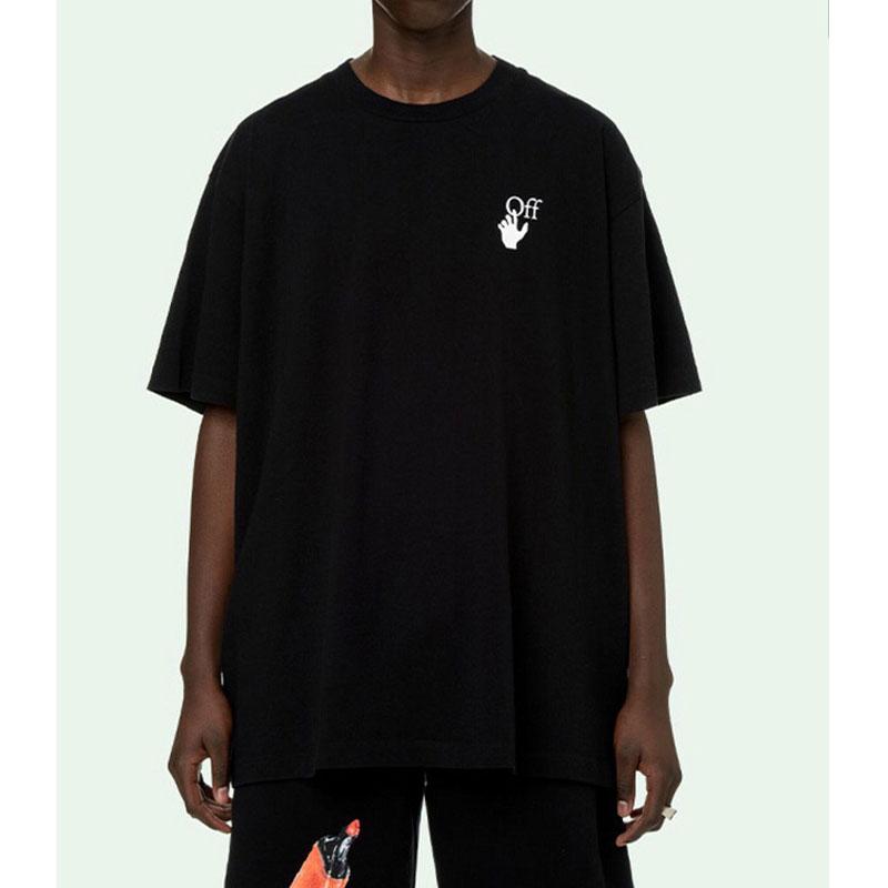 Off White Tshirt Arrow Men And Women Short Sleeve Owt