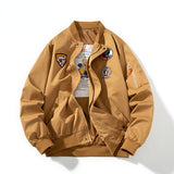 Varsity Jacket Loose Flight Suit