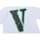 Vlone T Shirt Printed Short Sleeve Able Sweatshirts Summer Clothes Tshirt Vlone