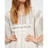 Beth Dutton Bohemian Dress Sexy Backless Embroidered Dress