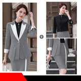 Interview Suit Women's Suit Women's Skirt Fashion Suit Women's Work Clothes