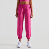 Sweat Wicking Pants Sun-Proof Trousers Quick-Drying High Waist Running