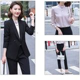 Interview Suit Women Autumn Fashion Tailored Suit Coat All-Matching