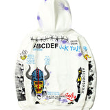 Vlone Sweatshirt Autumn And Winter Hoodie Men'S And Women'S Painted Sweater Coat
