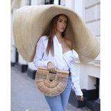 Big Hats Sun Hat Travel Vacation Seaside Straw Hat