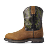 Justin Yellowstone Boots Short Round Head Leisure Winter Casual Thick Heel Snow Boots