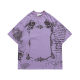 Y2g Shirts for Boys Summer Retro T-shirt Bottoming Shirt for Men