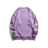 Crew Neck Sweatshirts for Men Men's Autumn Patchwork Sweater Men's Casual Pullover
