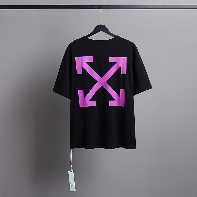 Off White T Shirts Religious Angel Oil Painting Short Sleeves