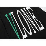 Vlone Sweatshirt Letter Printed Longsleeved Tshirt Couple Wear Round Neck Pullover