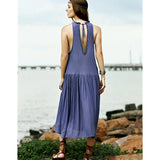 Beth Dutton Bohemian Dress Winter Autumn Maxi Dresses Summer Embroidery Beads Sexy Backless Dress