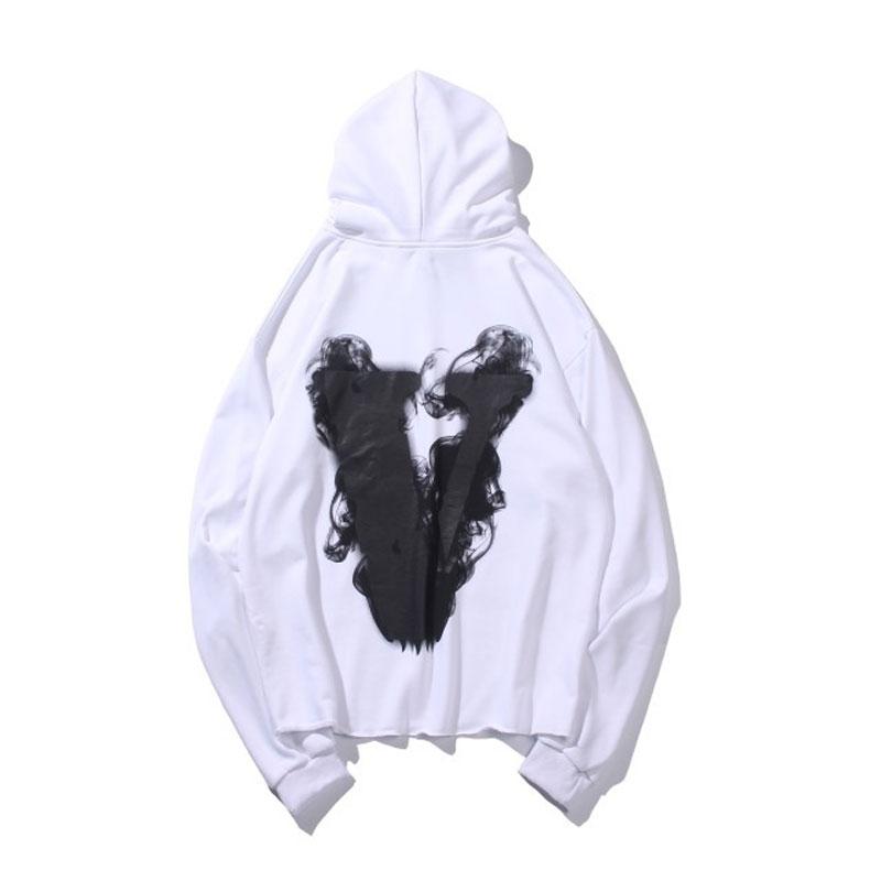 Vlone Hoodie Autumn And Winter Youth Street Cool Splash Ink Pullover Sweater