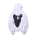 Vlone Hoodie Autumn And Winter Youth Street Cool Splash Ink Pullover Sweater