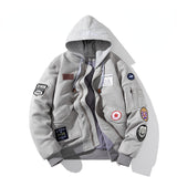 Varsity Jacket Fall Winter Coat Men'S Baseball Uniform Jacket