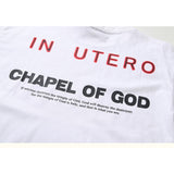 Nirvana T Shirt Rock Distressed Couple Loose Retro T-Shirt Fog