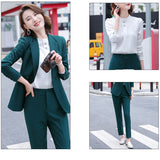 Interview Suit Women Autumn Fashion Tailored Suit Coat All-Matching