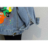 Toddler Boys Jackets Boys' Denim Jacket Spring and Autumn