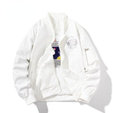Varsity Jacket Spring And Autumn Embroidered Jacket Hip Hop Baseball Uniform