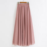 MIDI Mauve Skirt Mop Beach Skirt Black Skirt