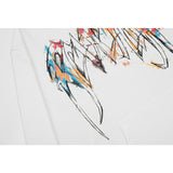 Kanye West Sunday Service Hoodie Autumn And Winter Avengers Vintage Trendy Painted Portrait