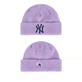 Yankee and Dogers Winter Hat Autumn and Winter Embroidery Knitted Hat