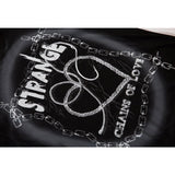 Man Fall Outfits Dark High Street Style Hand-Painted Graffiti Printing Long-Sleeved T-shirt Men's Top