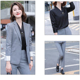 Interview Suit Women Suit Female Autumn Fashion Two-Piece Suit