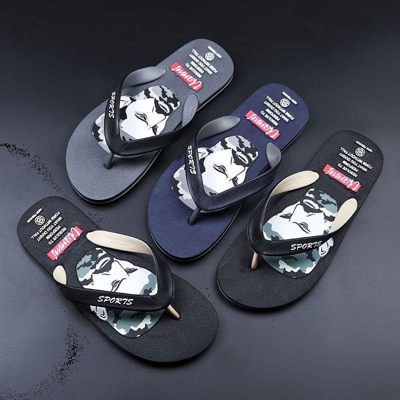 Men Slippers Non Slip Shoes Indoor Outdoor Summer Cool Outdoor Beach Men