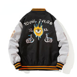 Varsity Jacket Baseball Uniform For Women Autumn And Winter Loose Jacket For Men