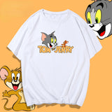 Tom And Jerry T Shirt Cat And Mouse Print