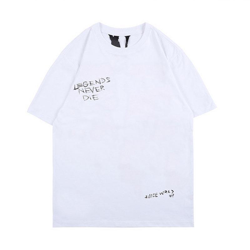 Vlone T Shirt Shortsleeved Tshirt Printed High Street Hip Hop Men Vlone Casual Able
