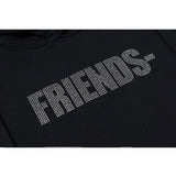 Vlone Hoodie Sweater Friends Plus Size Retro Sports Pullover Hoodie For Men And Women